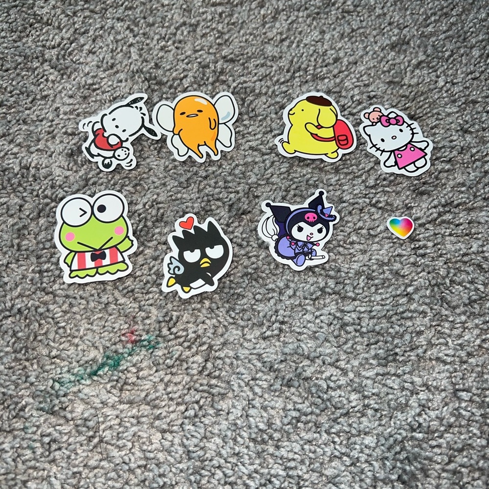 3 for $12 Cute Hello Kitty  Character Stickers